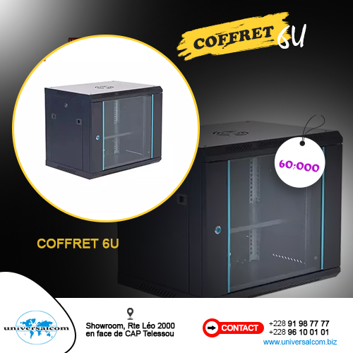 Coffret 6U Rackable